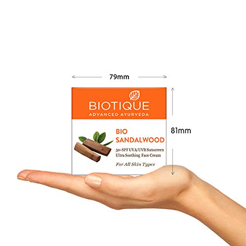 Biotique Sun Shield Sandalwood Ultra Protective Lotion 50+ SPF Sunscreen