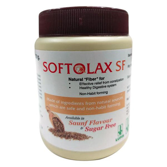 4x Softolax Powder Saunf Sugar Free - Pack of 4 - 100g each