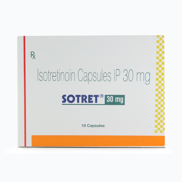 Sotret 30mg - 10 Capsules