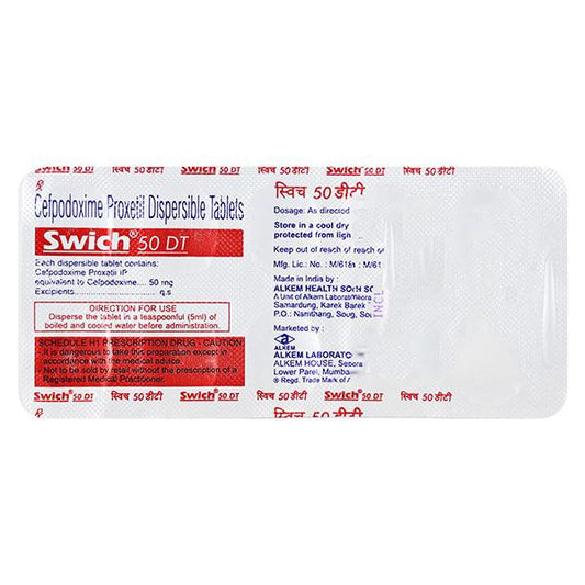 Swich 50mg 10 - Tablet DT